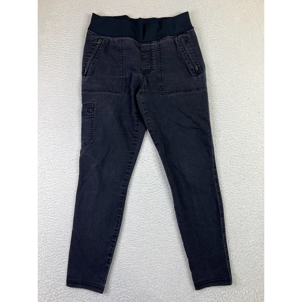 Columbia Womens Pinnacle Peak Hybrid Cargo Pants Black Stretch AK1324 Medium